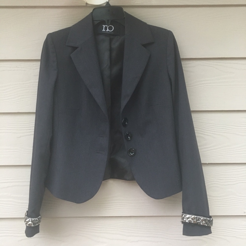 Roccobarocco jacket size 8 made in Italy